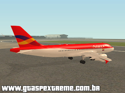 Airbus A319 Avianca para GTA San Andreas